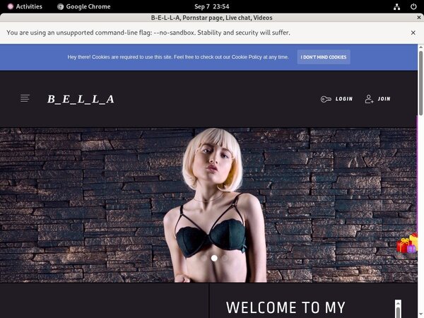 Access B-e-l-l-a.modelcentro.com Free