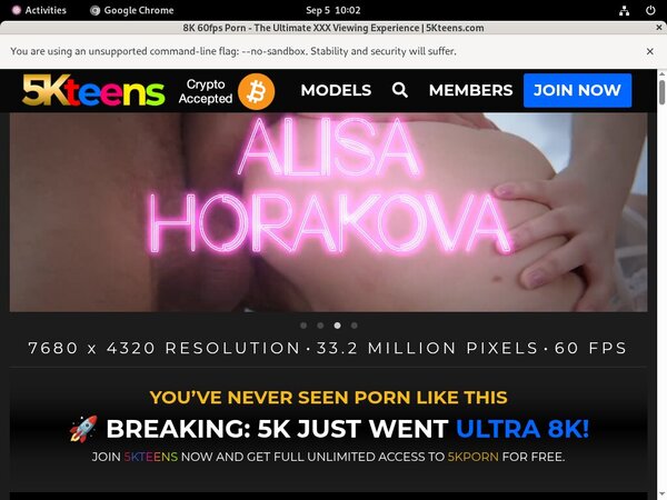 Account 5kteens.com Free