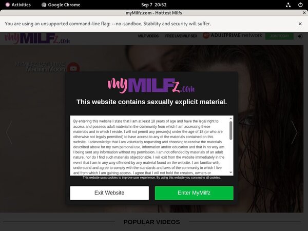 Account Mymilfz.com Free
