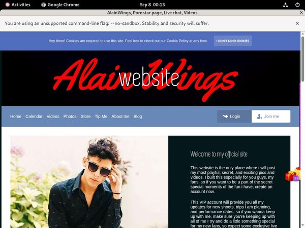 AlainWings Porn Clips