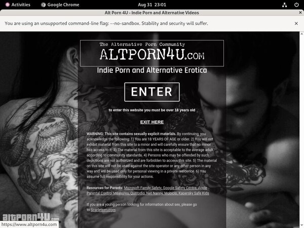 Altporn4u.com Register