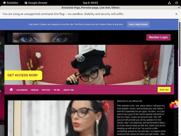 Anastasia Vega Special Discount