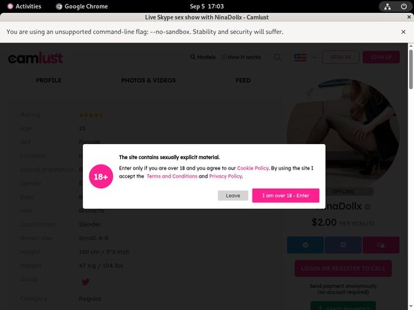 Camlust.com Free Trial Join