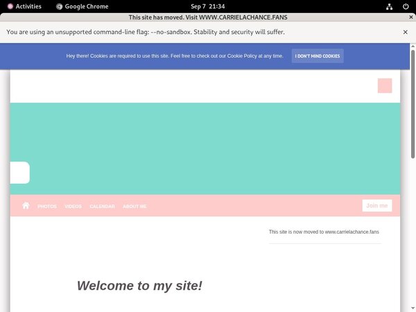 Carrielachance.modelcentro.net Freebies