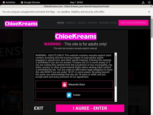 Chloe Kreams Register
