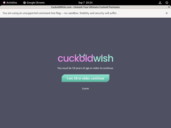 Cuckold Wish Com Logins