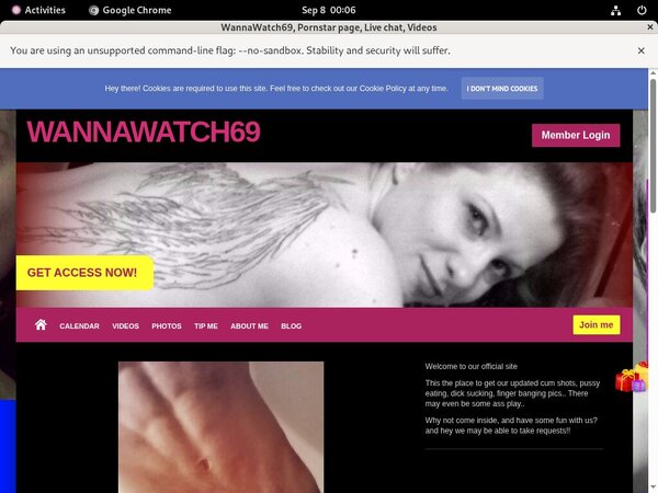 Discounted WannaWatch69 Membership
