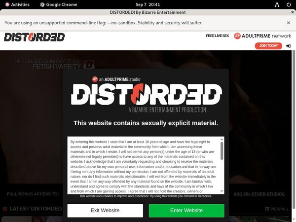 Distorded.com Free Trial Subscription