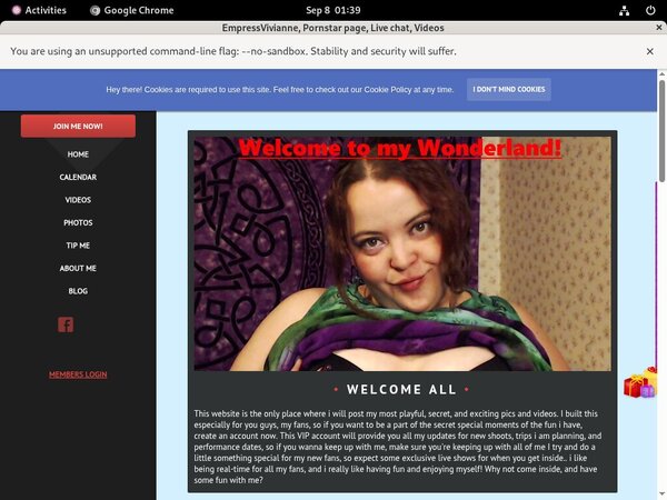 Free Empressvivianne.modelcentro.com Trial Access