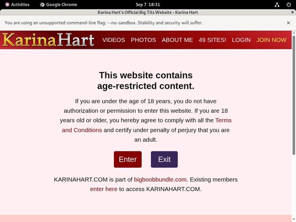 Free Karina Hart Premium Login