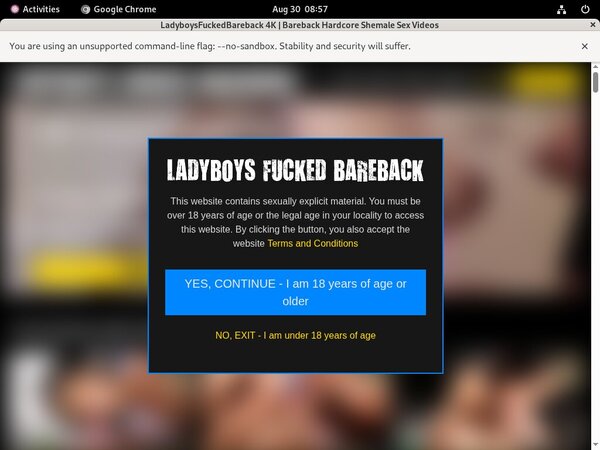 Free Ladyboysfuckedbareback.com Discount Trial