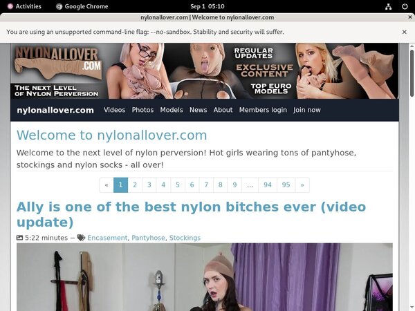 Free Trial For Nylonallover.com