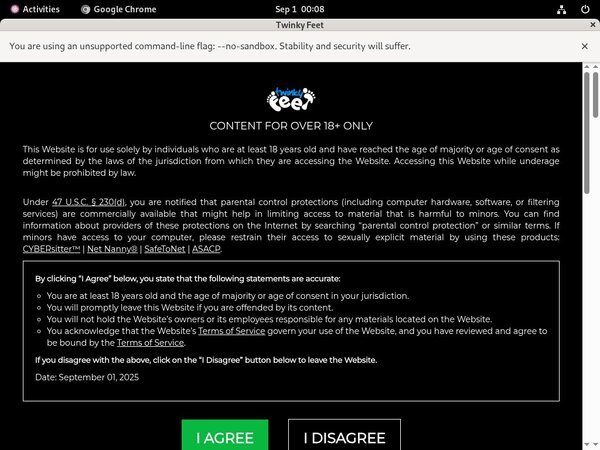 Free Twinkyfeet.com Account Logins