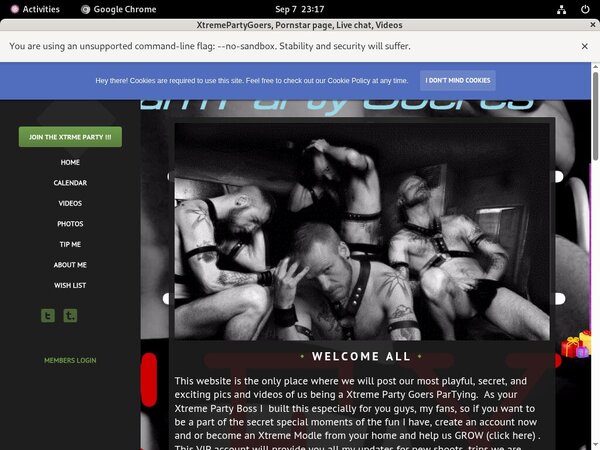 Free XtremePartyGoers Discount Membership