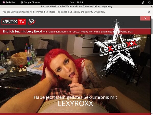 Get A Free Visit-X TV VR Login