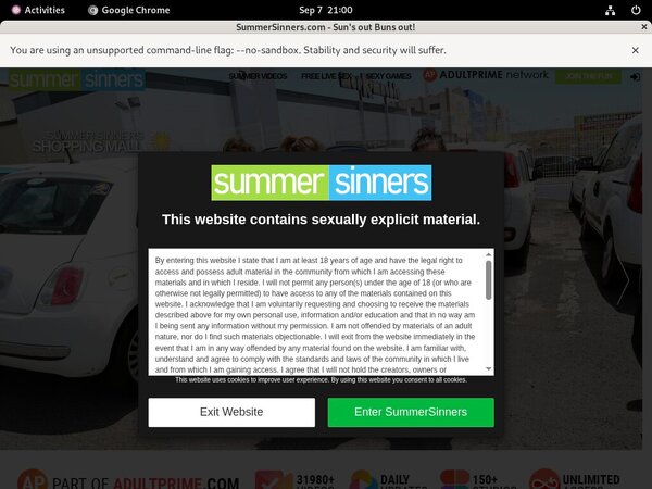Get Summersinners Discount Offer