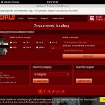 Goddesses Footboy Pay