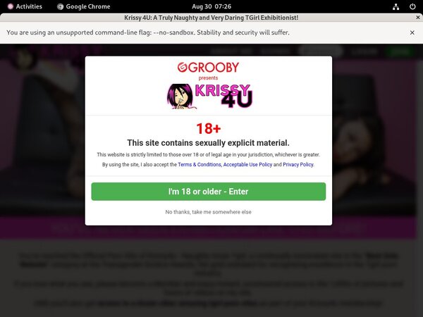 Krissy4u.com Limited Promotion