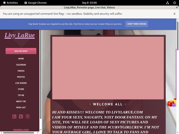 LivyLaRue Segpay Discount