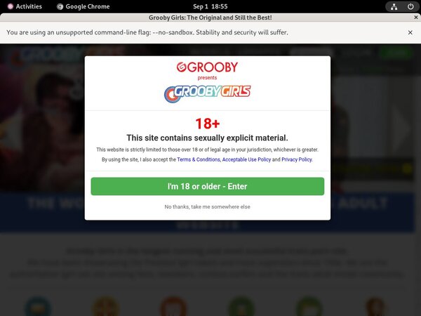 Login For Grooby Girls