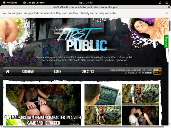 Login To My First Public For Free