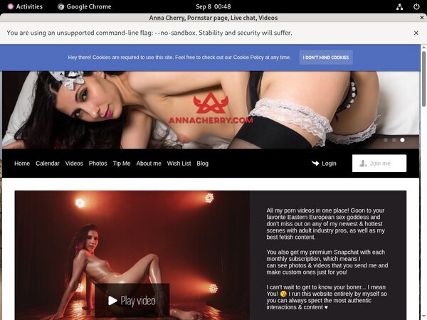 Logins Anna Cherry Free