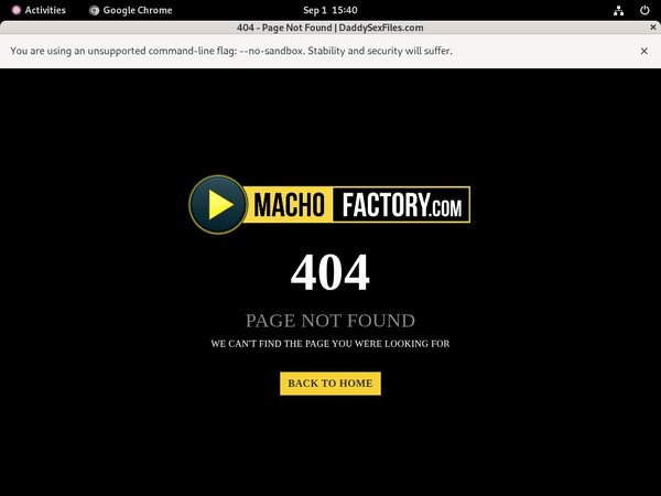 Macho Factory Discount Full