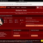 MadameSvea Login Details