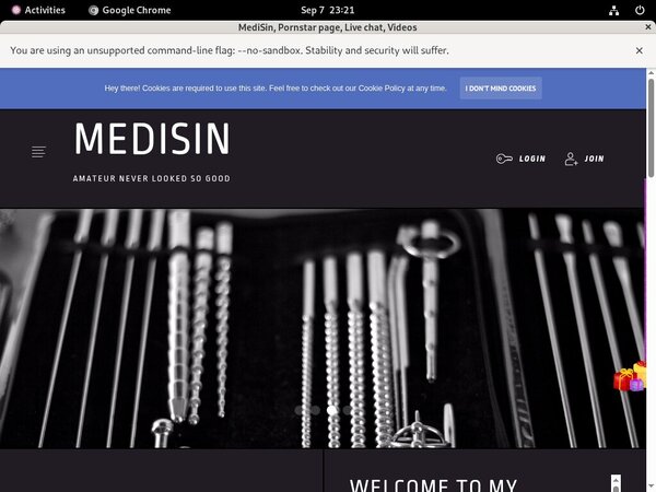 MediSin Discount Page