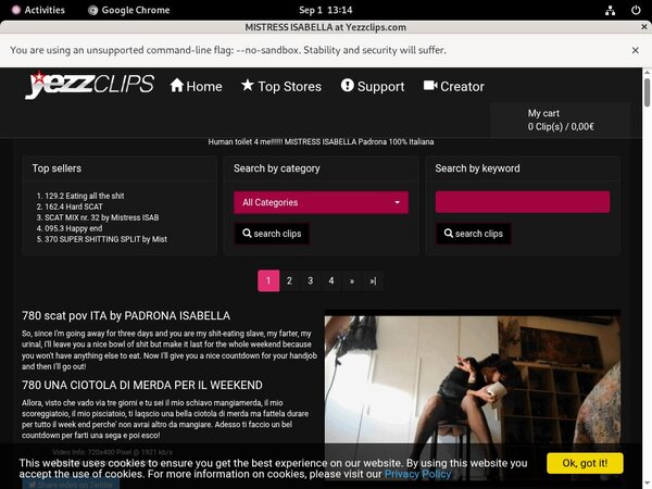 Mistress Isabella Password And Account