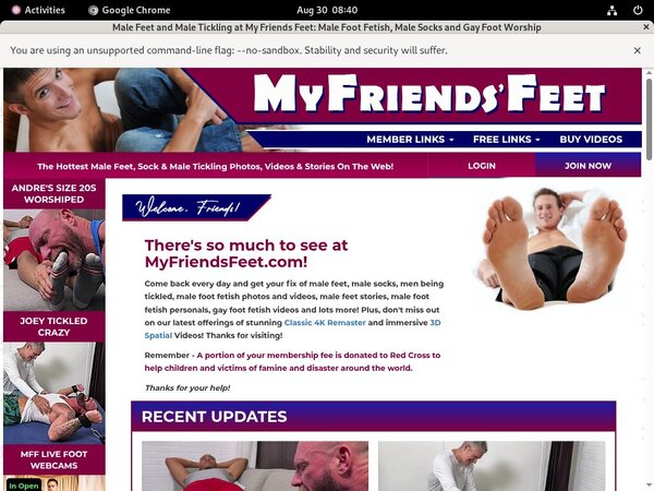 Myfriendsfeet Discount Member