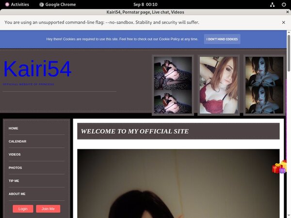 New Kairi54 Password