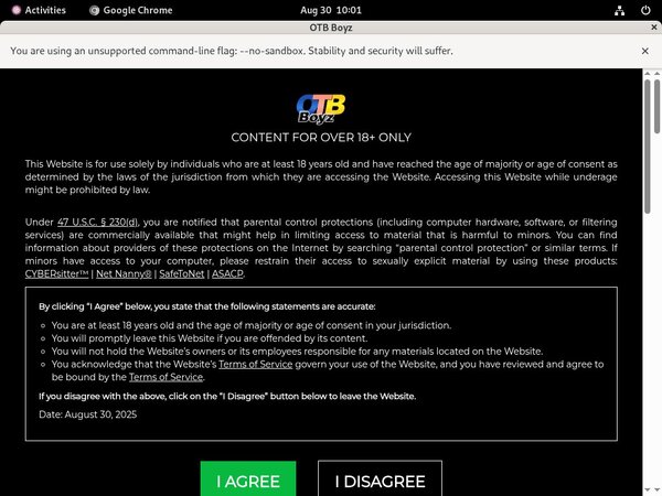 OTB Boyz Paypal Register OTB Boyz Paypal Register