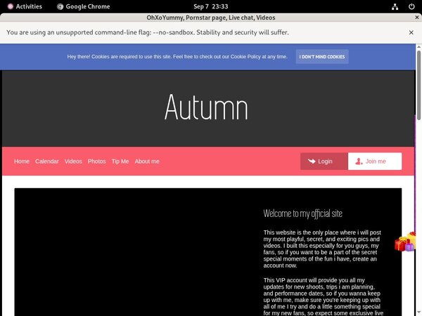 OhXoYummy Account And Passwords