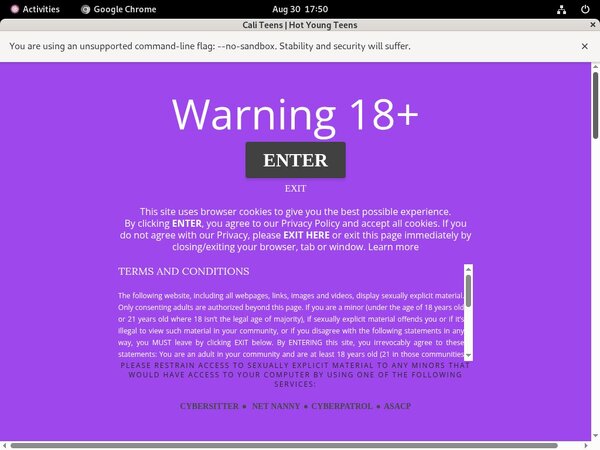 Pass For Caliteens.com