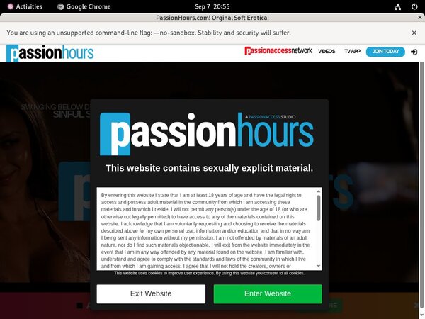 Passion Hours 2019