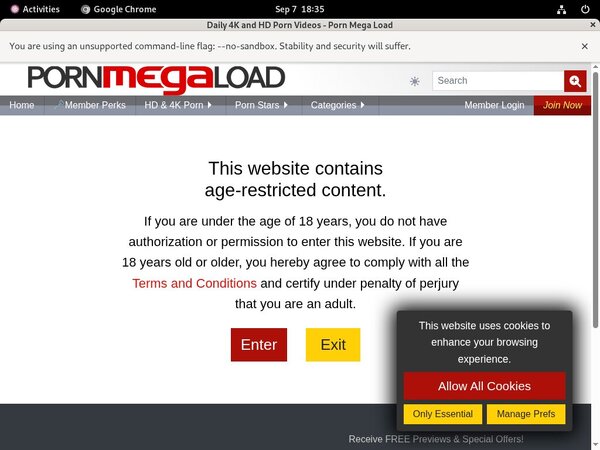 Pornmegaload.com Free Users
