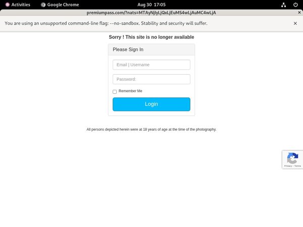 Premium Pass Website