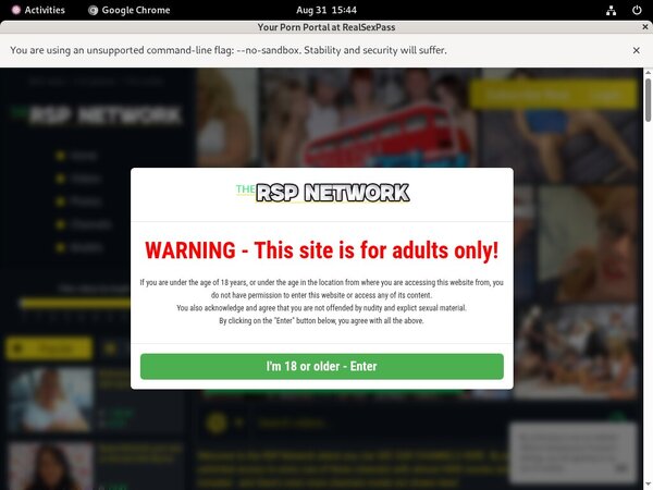 Register For Real Sex Pass