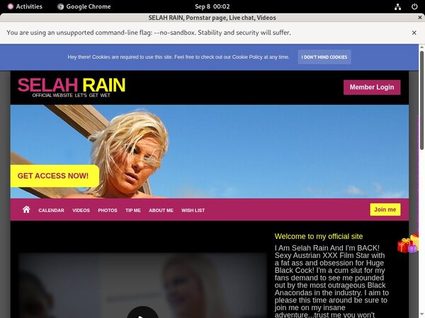 SELAH RAIN Password Free