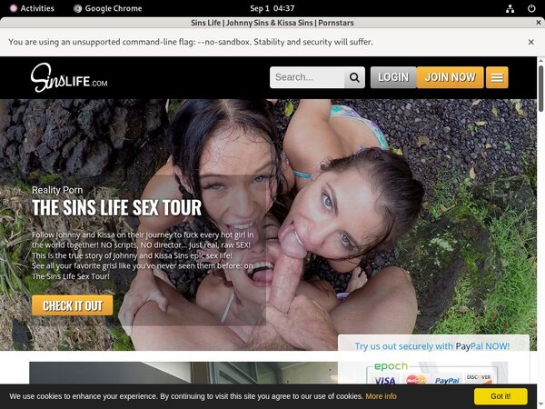 Sinslife.com Special Deal