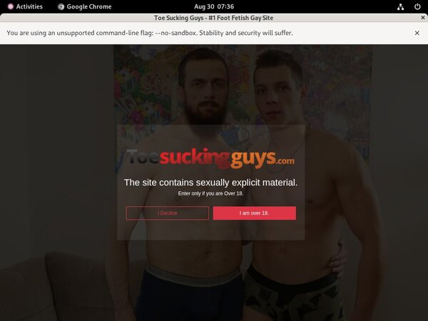 Toesuckingguys.com Discount Monthly