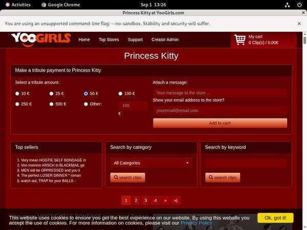 Yoogirls.com Paypal Deal