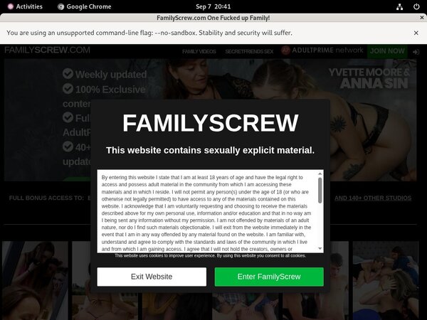 Familyscrew Discount Special