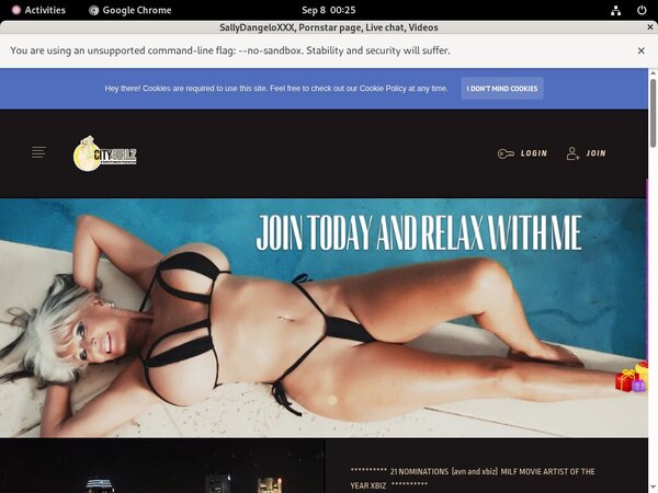 SallyDangeloXXX Free Acount
