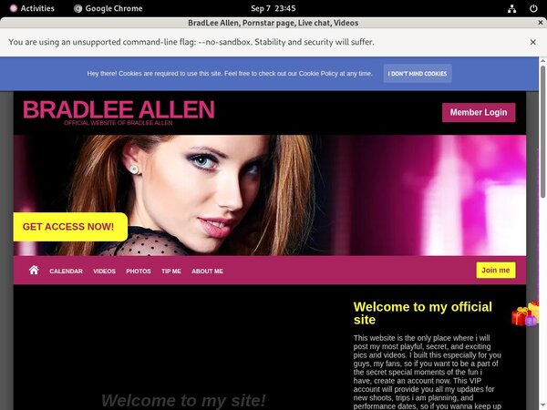 BradLee Allen Accounts And Passwords