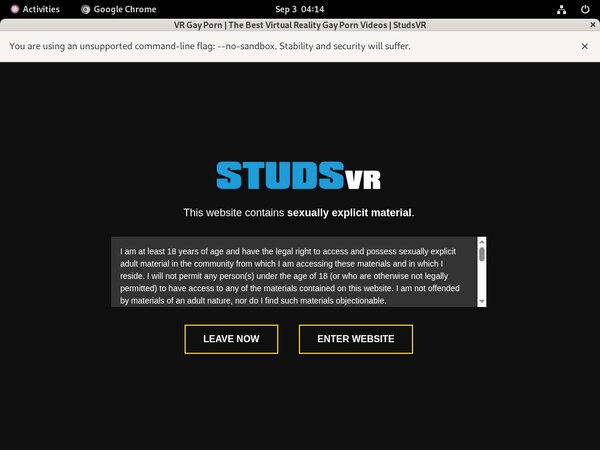 Trial Membership Studs VR