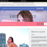 Valentinabiancox Free Hd Videos